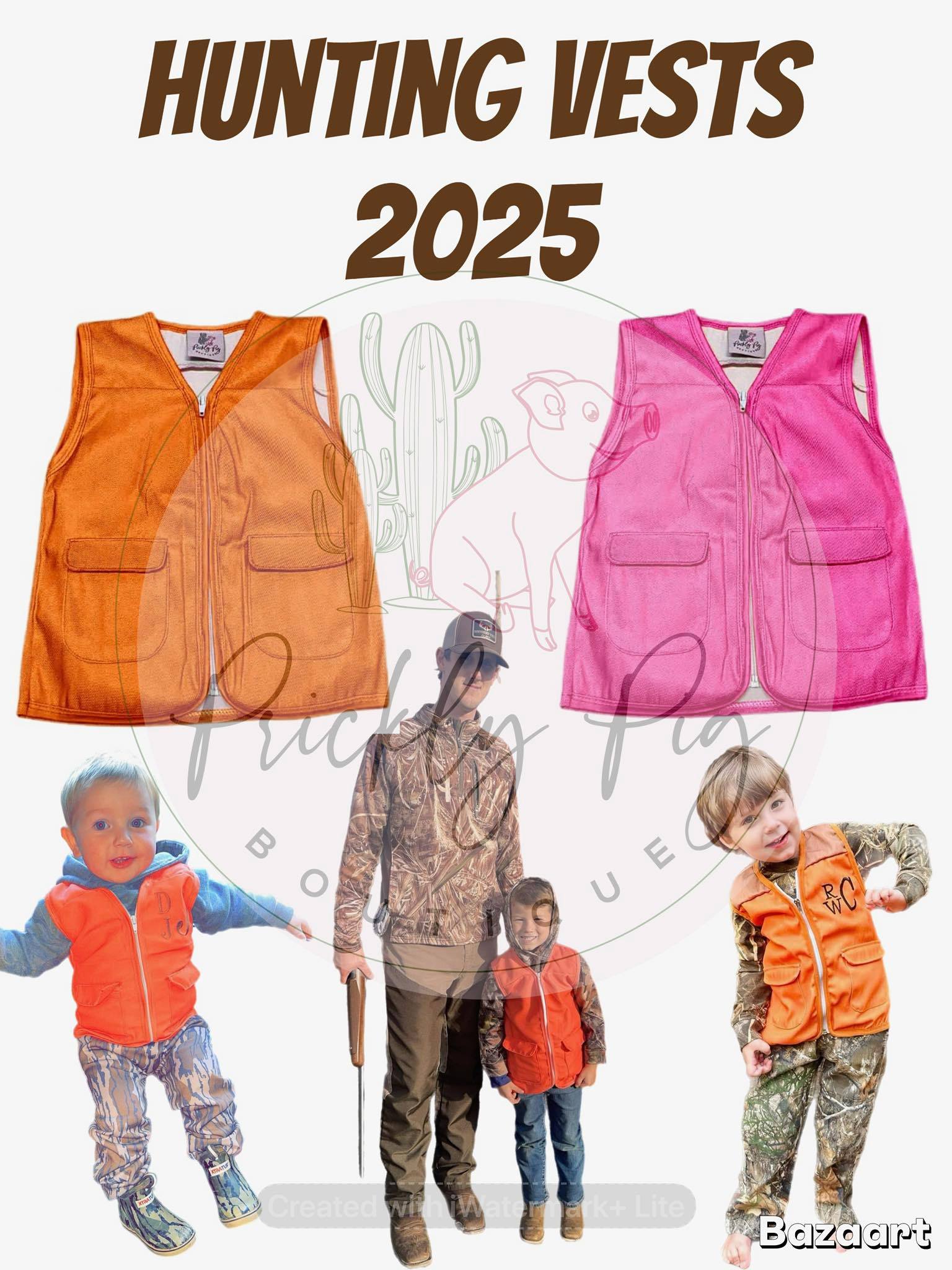 boys hunting vest