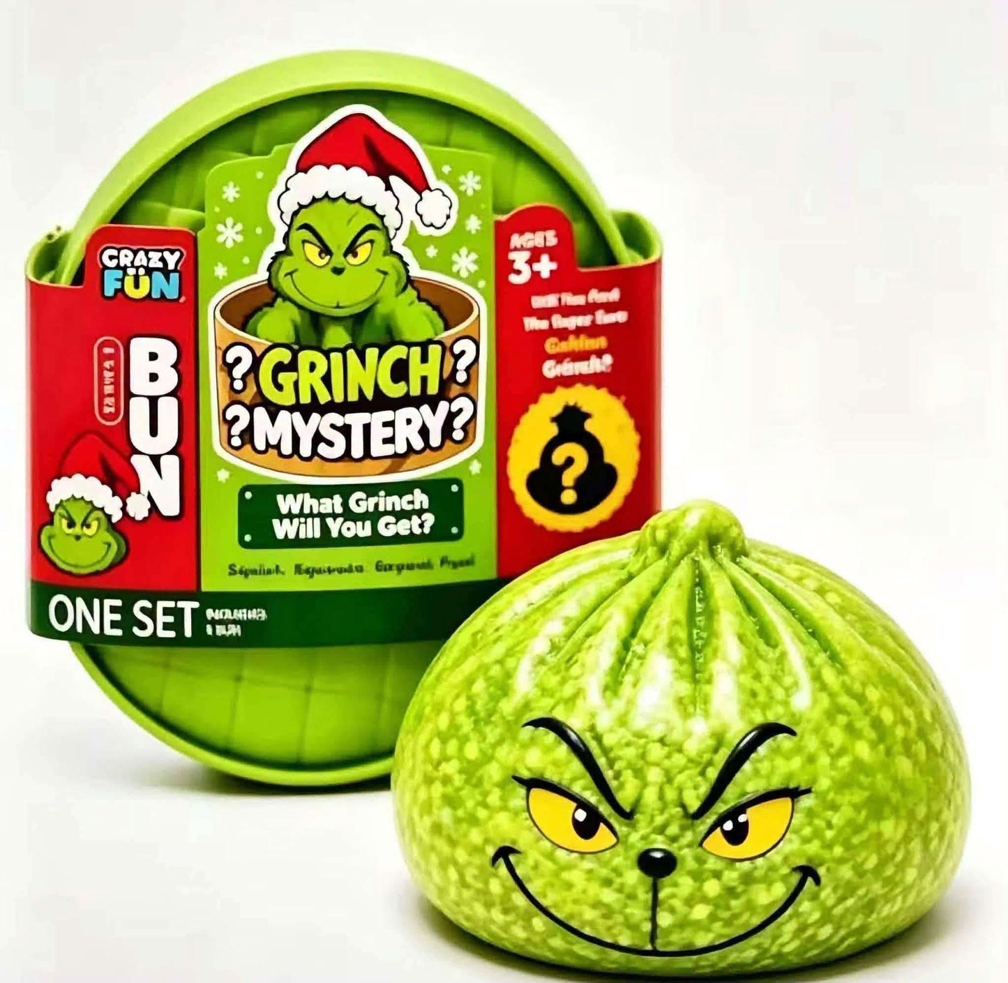 Mystery Green Man Squishies