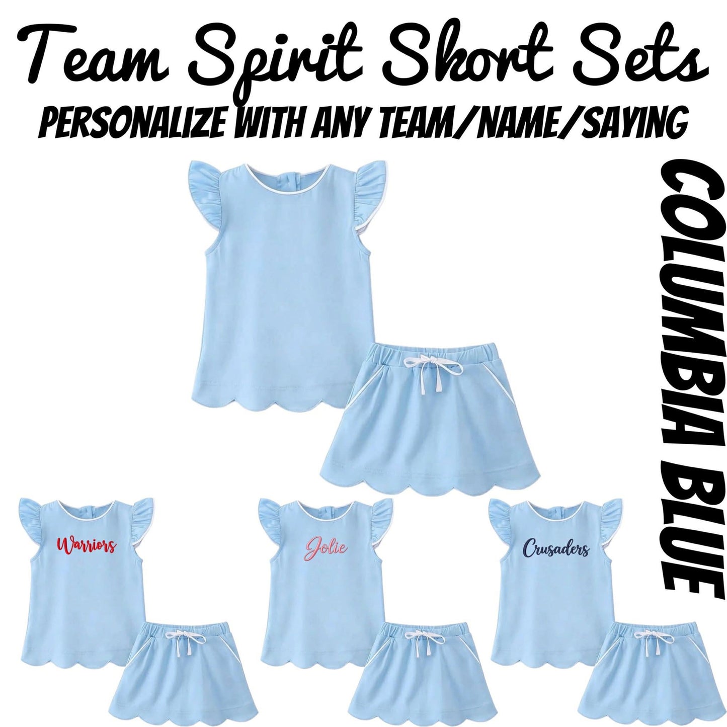 Team Spirit Skort Sets