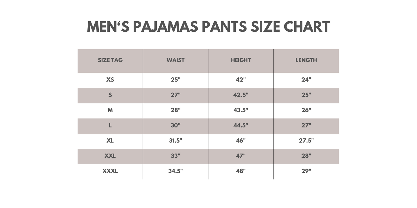 Blue christmas character print dad pajamas pants